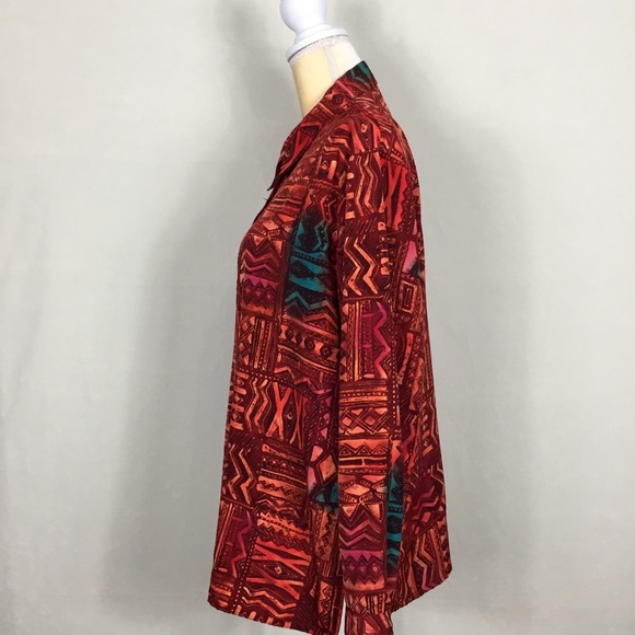 Vintage 90s picasso art wear top long sleeve - Picture 4 of 6